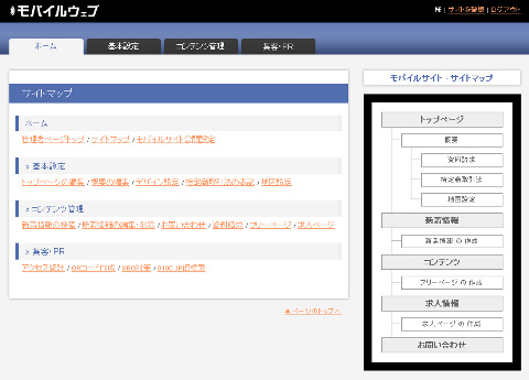 サイトマップ